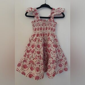 Hill House Tiny Ellie Mermaid Print Dress